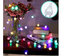 Гирлянда "Розочки", 100led, 10 м, 8 режимов, цветная, от сети
