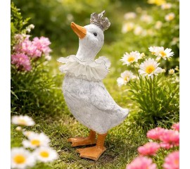 Фигура "Утка в короне" 29 см