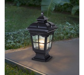 Вуличний ретро ліхтар для саду, тераси, парапету, Е27, 220V, 37 см, 880422-51