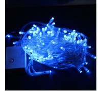 Светодиодная гирлянда "Стринг" 100 led, 10 м, 8 режимов, синий