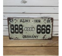 Металева табличка 30х15 см. 0083708