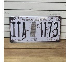 Металева табличка 30х15 см. 101017
