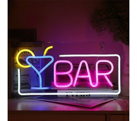 Светодиодный декор "BAR", 42х22 см 