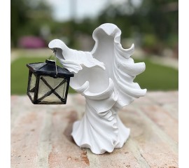 Фигурка-подсвечник "Призрак с фонарем" 20 см.
