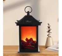Декоративный камин 17 см, usb + батарейки, 742030-4