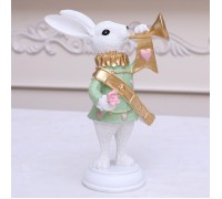 Фигурка "Заяц в зеленом" 17 см