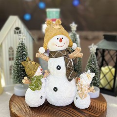 Фигурки "Семья снеговиков" 23 см