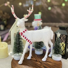 Фигурка "Олень в шарфе" 31 см