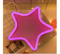 Настенный LED декор "Неоновая звезда"