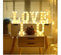 Светодиодный декор "I LOVE U"