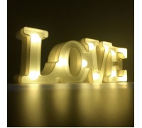 Светодиодный ночник "LOVE"- белый