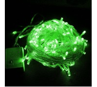 Светодиодная гирлянда "Стринг" 100 led, 10 м, 8 режимов, зеленая