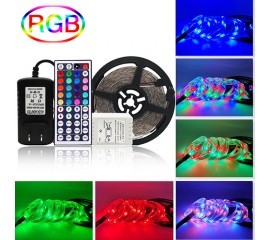 Світлодіодне підсвічування RGB 5м, 300led, пульт ДУ-44 кнопки